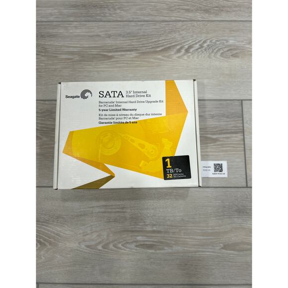 Seagate Barracuda 1TB 3.5" SATA Internal Hard Drive - Picture 1 of 4